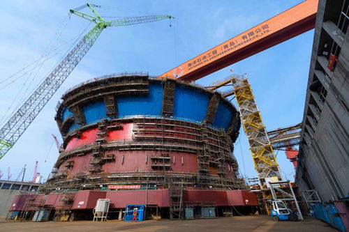 可运行15年不回坞 亚洲首艘新型 海上油气加工厂 船体完工