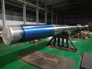 武汉重工1800箱集装箱船轴系产品验收发货